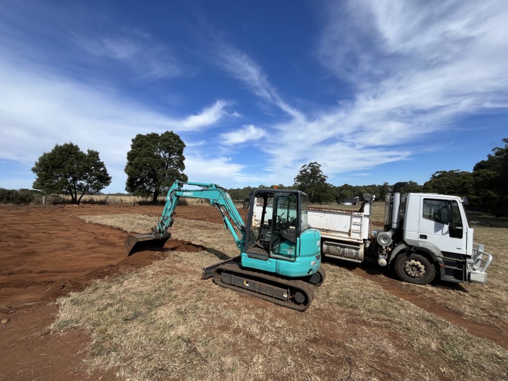 Site preparation and excavation